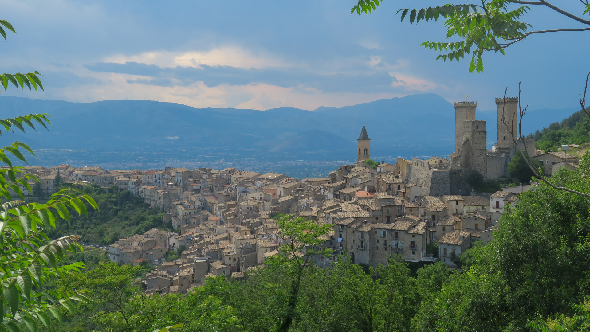 petit village italien dans les abruzzes italiennes