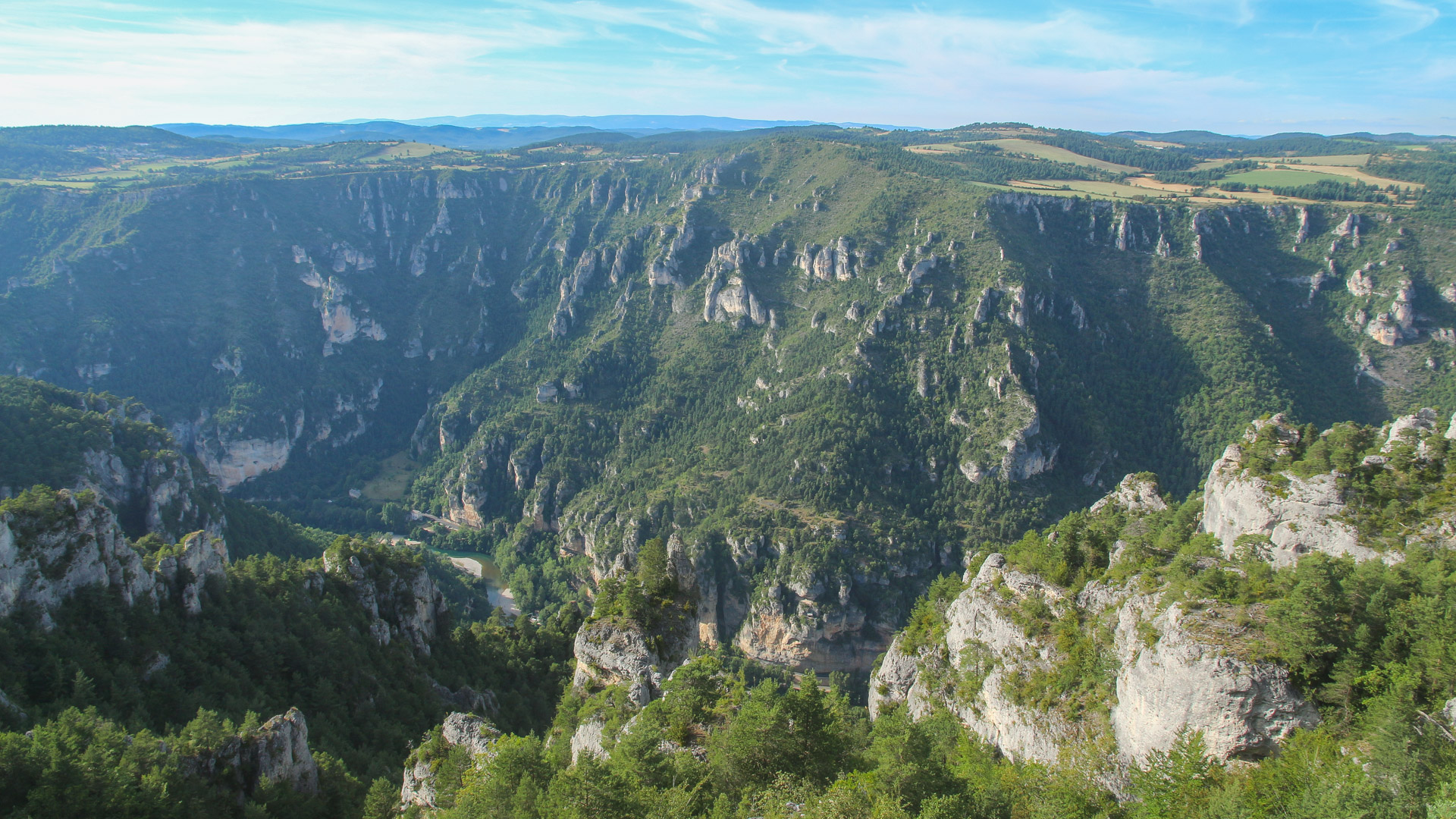 Les gorges du Tarn et de la Jonte à VTT